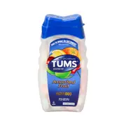 Tums Assorted Fruit 72 Chewable Tablets Ultra Strength 1000