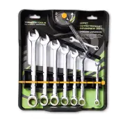 Typhoon 70021 - Ratchet Spanner Set - 8 Piece Combination - Metric