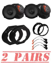 JBL GTO629 180W Front/Rear Door 6.5" Speakers for 2015 - 2020 Ford F-150 (F150)