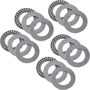 HOLIDYOYO 5Pcs Thrust Needle Roller Bearing Axial Roller Bearing with Washer for High Axial Load Support for Milling Machines and Lathes Restricted Spaces