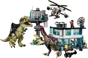 [Lego] Giganotosaurus & Therizinosaurus Attack