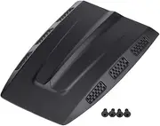 RC Engine Cover Accessory Durable Lightweight Cool SCX10 1/10 Scale RC Crawler Black 10.5 * 7cm 24g