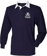 [Super Lemon] Scotland Scottish Adults Long Sleeve Rugby Shirt Exclusive Retro Vintage Mens Womens Unisex Shirt, Great for Any Scottish Rugby Fans for 6 Nations and World Cup