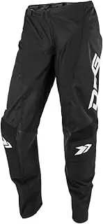ダートフリーク(Dirtfreak) Dartfreak DFG G5651 Solid Pants, Black/White, 28 Inches, Motocross Pants, 4-Way Stretch Fabric