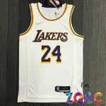 高品質 NBA球衣 湖人 BRYANT 布萊恩 24 KOBE 75週年 主客場白 鑽石 NIKE 球迷 球衣 NBA