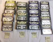 4 SETS False Fake Eyelashes Ardell Lashes Costume Fright Night Spooky CHOICE