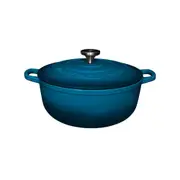 Maxwell & Williams Cast Iron 28cm Round Casserole Oven Safe Cookware 6.2L MB