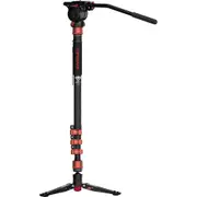 iFootage Cobra 3 A180F Monopod & Komodo K5 Fluid Head Bundle