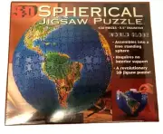Jigsaw puzzle 3-D Spherical 530 pieces World Globe Buffalo Games