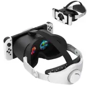VR Headset for Nintendo Switch/OLED 3D Virtual Reality Glasses w/Adjustable Lens