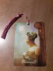 Temperance- Good Tarot Bookmark Oracle Card Art Deck Gift, Purified & Charged