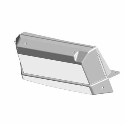 Polaris Storage Bin, Lower, Black, Genuine OEM Part 5455985-070, Qty 1
