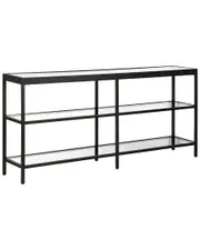Abraham + Ivy Alexis 64In Blackened Bronze Console Table