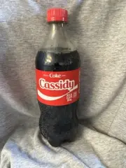 Share a Coke with Cassidy 2025 Personalized Gift Coca~Cola Bottle 20oz