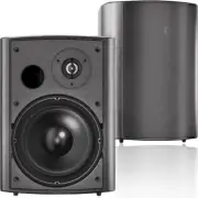 Herdio 2X6.5" 400W In/Outdoor Bluetooth Speakers Wall Mount Patio PoolWaterproof