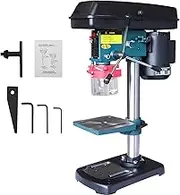 Benchtop Drill Press, 5-Speed Mini Electric Drill Pen with Benchtop Drill Press, DIY Wood Drilling Machine with Flat Pliers, Precision Drilling Tool for Home Workshop, Jewelry Making, Wood