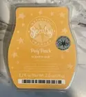 Scentsy Posy Peach Wax Bar Melt - NEW unopened Package. Scent of the Month
