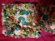 yum bakery vegan fruity tutti marshmallow bars full pan