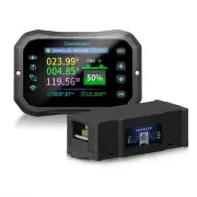KM105F KM110F KM140F KM160F WiFi Remote RV Coulomb Meter 10-100V DC 50A 100A 400A 600A Lead-acid Lithium Battery Voltage