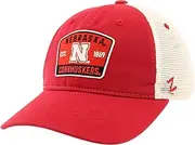 ZHATS NCAA Officially Licensed Hat University Patch Switchback Team Color Stone