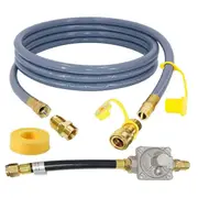 Propane to Natural Gas Conversion Kit for , II, Spirit, for Propane Grills 10FT 1/2Inch ID As Shown