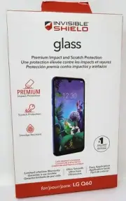 Zagg Invisible Shield Glass Screen Protector for LG Q60