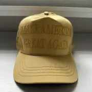 All GOLD exclusive Official Trump 2024 MAGA Donor Hat - Limited Edition.