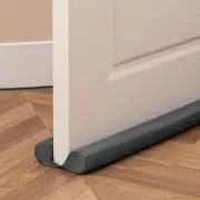 Twin Door Draft Stopper Weather Stripping Under Door Noise Blocker Guard