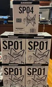 5 - Samson SP01 & SP04 Spider Microphone Shock Mounts | Silver & Black • C01 etc