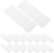 INOOMP 25pcs Blank Ticket Stub Lightweight Blank Art Cards Card Craft Water Color Cards Blank Stamps for Scrapbooking Blank Postcards for Mailing Art Postcards White