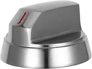 Totority Metal Control Knob for Gas Stoves and BBQ Grills Shaft Replacement Durable Zinc Alloy Design Fit for Electric Cooktops and Grilling Appliances Stylish Kitchen Upgrade