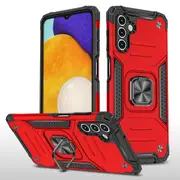 MCC Shockproof Samsung Galaxy A16 4G Heavy Duty Ring Case Cover A165 [Red]