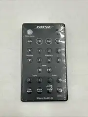 Bose Acoustic Wave Music radio System II Remote Control Black New