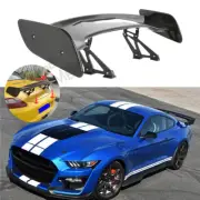 For Ford Mustang GT500 57” GT-Style Rear Trunk Spoiler Wing Adjustable Gloss Blk (for: Ford)