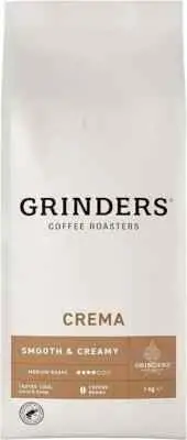 Crema Coffee Beans Grinders 1kg Caffeinated Whole Bean Medium Roast Coffee Drink