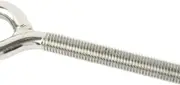 1pcs M8 M10 M12 304 Stainless Steel Sheep Eye Screw Bolt Ring Hook Screws with 1pcs Nuts(Closed Hook,M10)