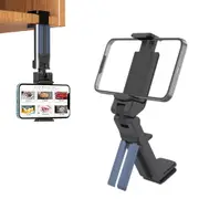 Portable Phone Holder Foldable Adjustable Travel Stand Desk Mount Clamp