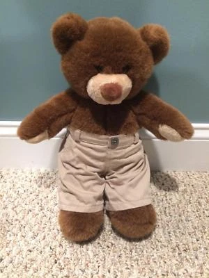 BRAND NEW PLUSH STUFFED ANIMAL TEDDY BEAR WITH PANTS