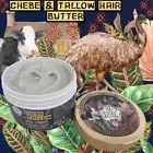 CHEBE AND TALLOW HAIR BUTTER- 250ml Jar. Authentic Chebe. Beef Tallow. Emu Oil