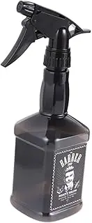 Healeved Haircut Watering Can Empty Spray Bottle Essential Oils Bottle Refillable Spray Plant Watering Can Hand Pressure Sprayer Spray Bottle for Plants Mini Watering Can Plastic Black