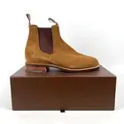 RM Williams Comfort Turnout Boot Mens AU/UK 7.5 US 8.5 EU 41.5 Tobacco Suede New