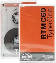 RTM C60 | Type One 60 Minute Blank Music Cassette | Ideal for Audio Recording | Studio Quality | Single Cassette
