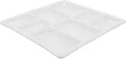 Practical Watercolor Paint Palette Ceramic Mixing Tray Compact Easy to Clean