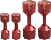 MotiveTech 4 Pack of Hole Alignment Pins with Level Tool
