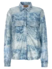 [Le Twins] Le Twins-Daniela Camicie Celeste-Donna 42IT Light Blue