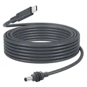 USB C to DC Power Cable for Starlink Mini, 5M PD100W Input USB Type C to DC Hollow Jack Cable for Starlink Mini, Replacement Cable