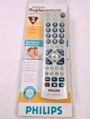 Phillips Universal 3 Device Learning Remote Control PM355 New
