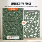 Artificial Ivy Privacy Screen 2.44 x 1.83 m for Garden, Patio, Balcony Decor