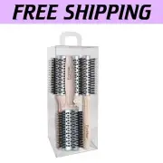 Sustainable Bamboo Hairbrush with Ionic & Boar Bristles for Effortless Styling
