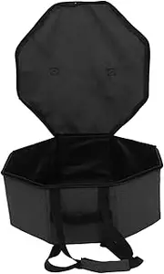 Mobestech Travel Hat Bag Collapsible Cowboy Hat Storage Case Zippered Organizer for Men Women Spacious for Purse Foldable Design for Convenient Storage
